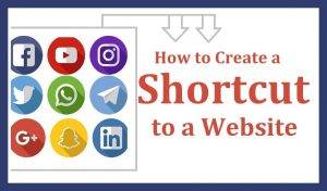 How to Create Shortcut to a Website | Website Shortcut | Shortcut to Website | Windows