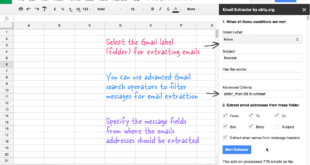 Gmail Extractor