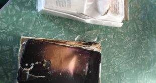 Apple Iphone 7 explodes