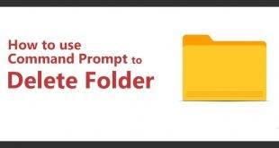 How to use Command Prompt to Delete Folder | Command Prompt to Delete Folder | Delete Folder