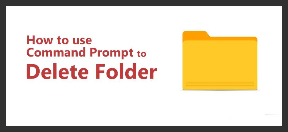How to use Command Prompt to Delete Folder | Command Prompt to Delete Folder | Delete Folder