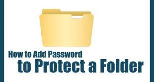 How to Add Password to Protect a Folder | Password Protect Folder | Add Password to Folder